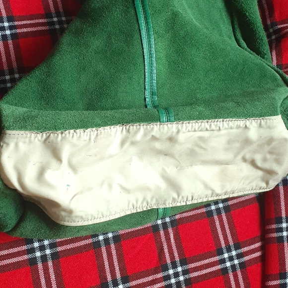 GAP Leather Large Tote Bag Green - Picture 6 of 7